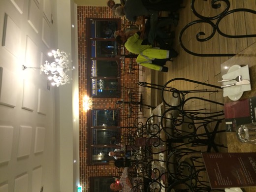 Tables beginning to fill inside Catalano's Vic Park during the Hearts Across Australia pasta night